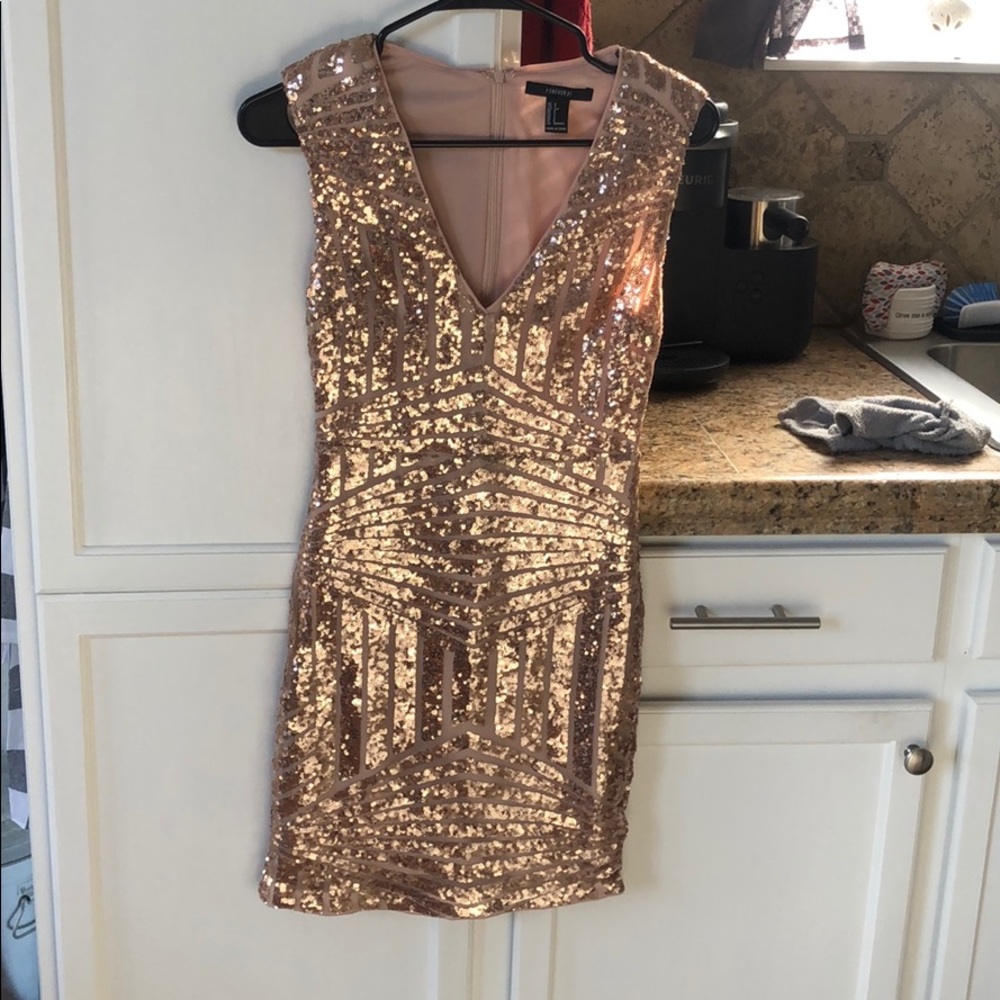 Sequin Mini Dress